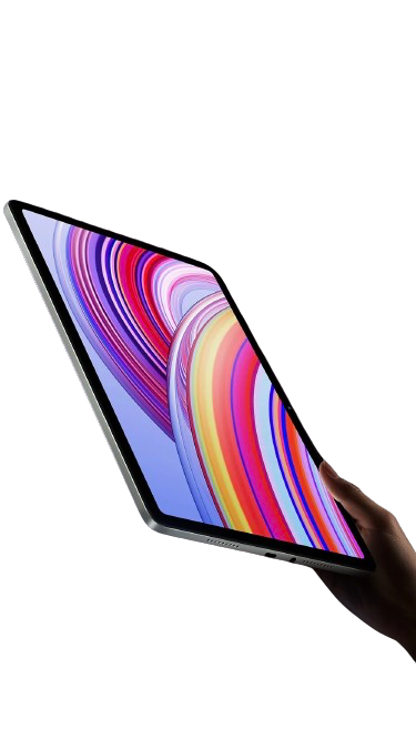 بدنه‌ی فلزی تبلت Redmi Pad Pro با طراحی زیبا و مدرن