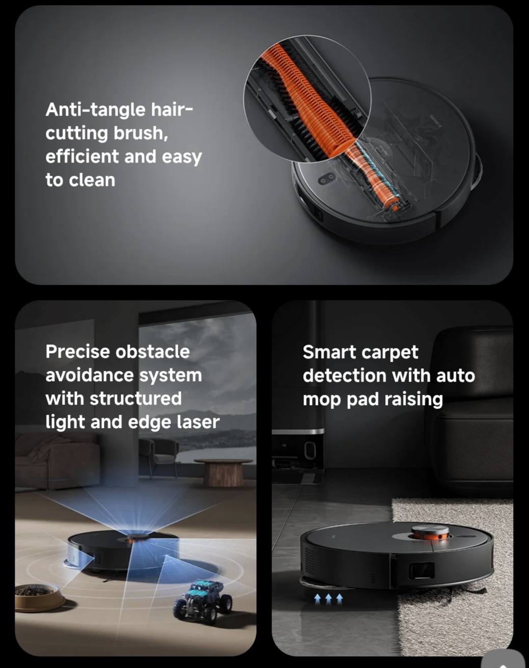 جاروبرقی رباتیک شیائومی مدل Xiaomi Robot Vacuum X20 Max