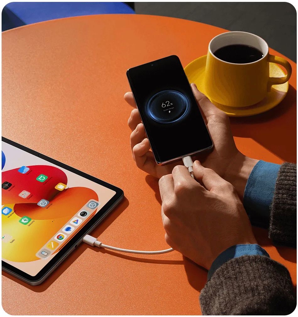 شارژ معکوس تبلت هوشمند شیائومی Redmi Pad 2 Pro