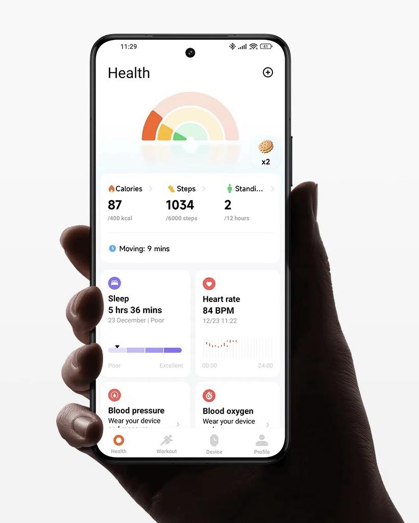 ساعت Xiaomi Watch S4 یک مربی شخصی هوشمند برای تمرینات ورزشی نیز هست.