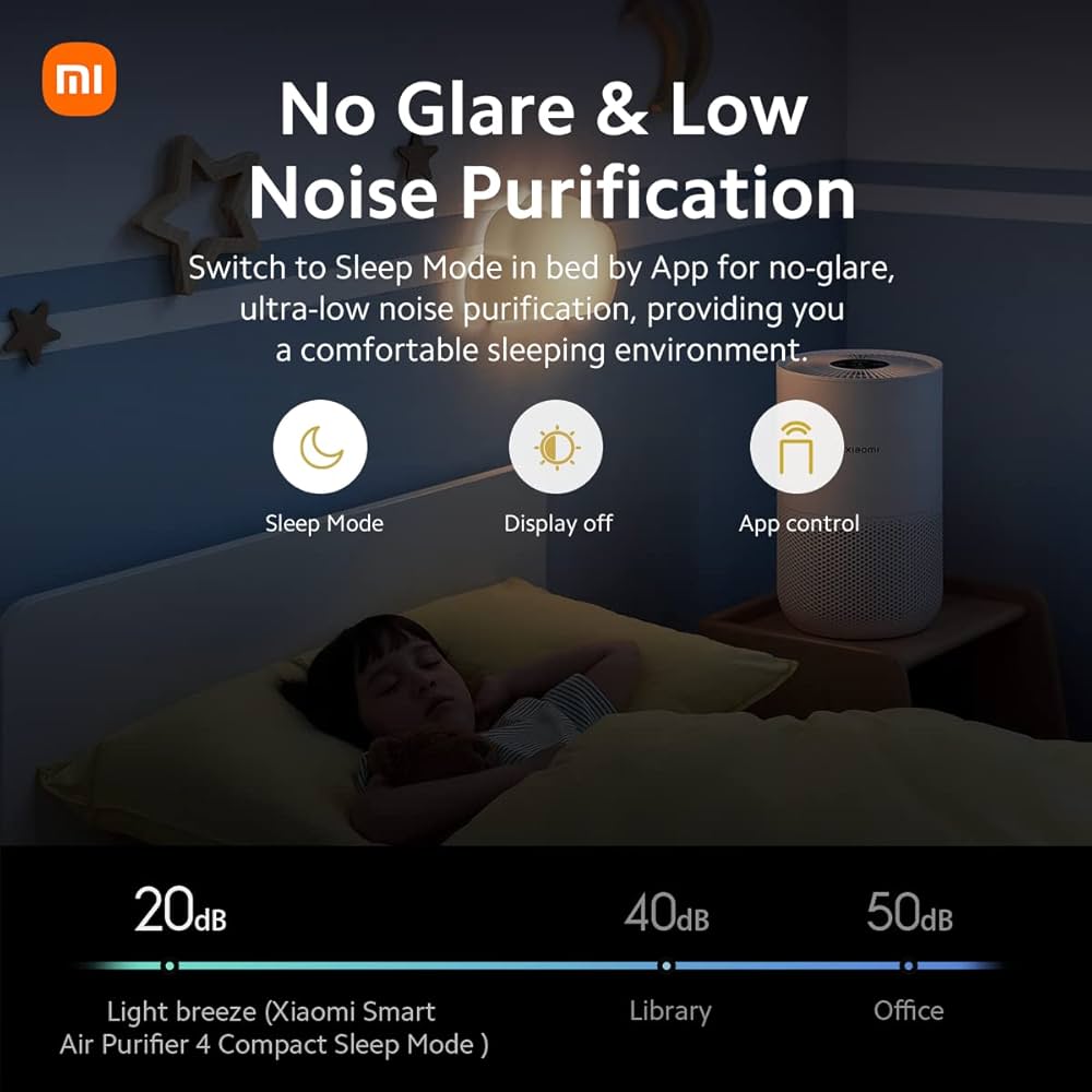تصفیه‌کننده هوای شیائومی Xiaomi Smart Air Purifier 4 Compact | هوای پاک و هوشمند